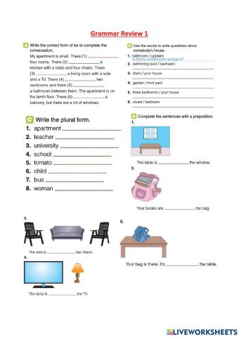 A0-02 Grammar Review 1