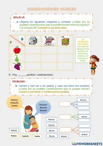 Combinaciones simples