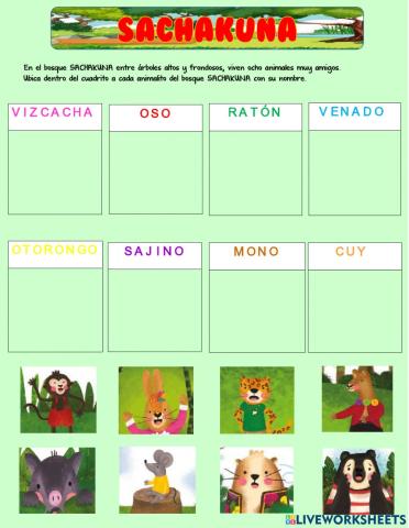 SACHAKUNA ,el bosque de las emociones