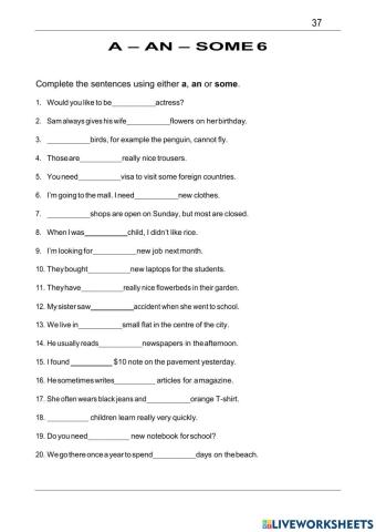 Bt-a – an – some 6