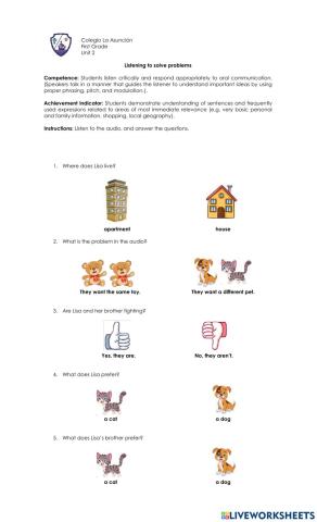 Listening to solve problems