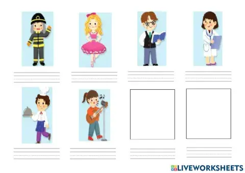 4. He is a firefighter.