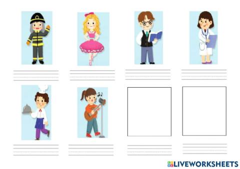 4. He is a firefighter.