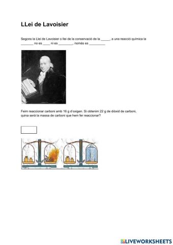 Llei de Lavoisier
