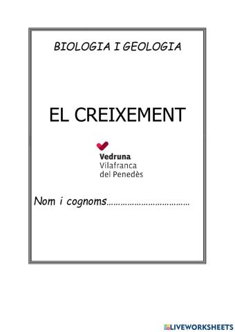 El creixement