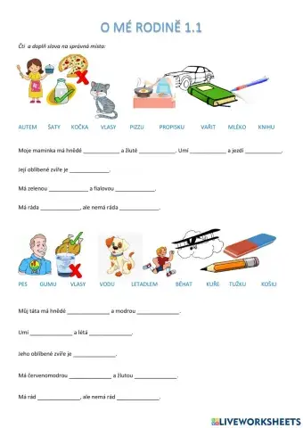O mé rodině