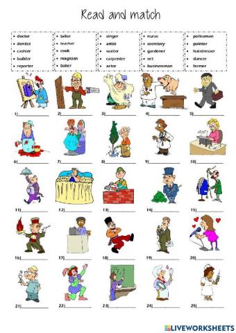 Read and match jobs new tiger 4