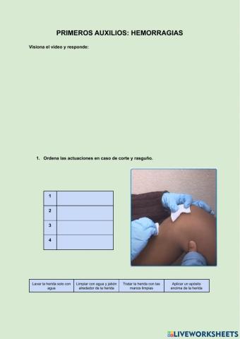 Primeros auxilios
