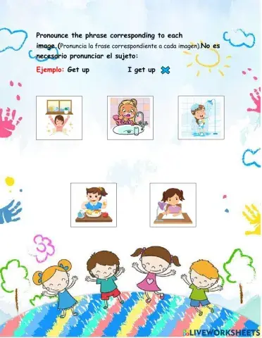 Vocabulary daily routine