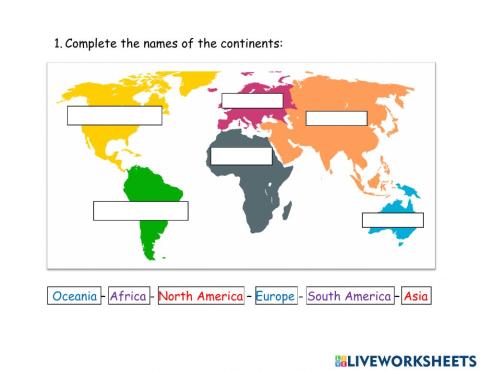 Continents