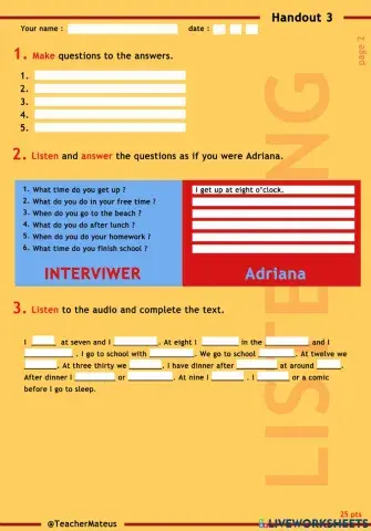 Beginner - Test - Handout 3 - PAGE 2