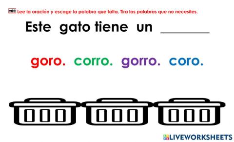 El gato goloso: test 2