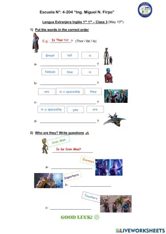 Worksheet -3 - Firpo