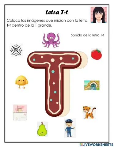 Letra T-t