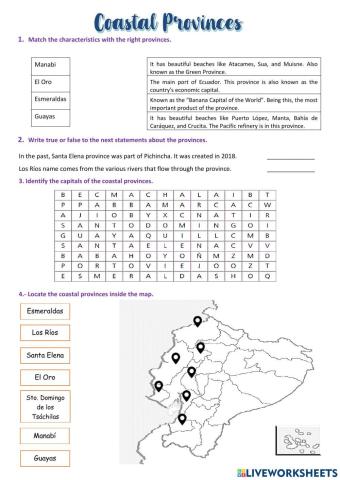 Coastal Provinces