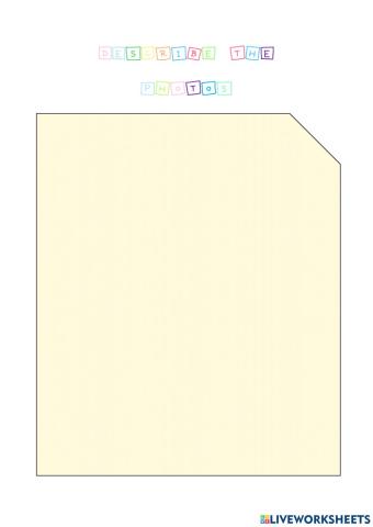 Parts of the house (Writing)