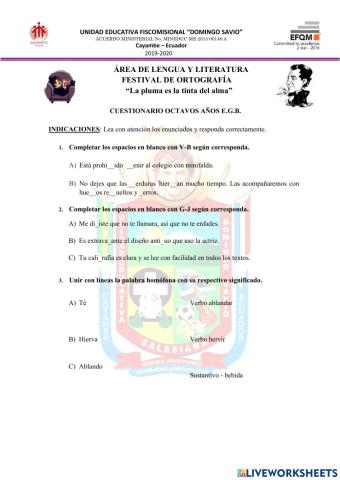 8-Festival Ortografía X.D.