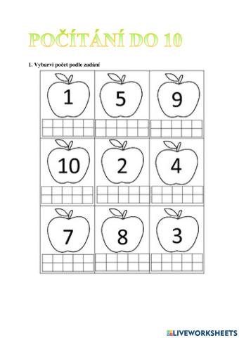 Počítání do 10