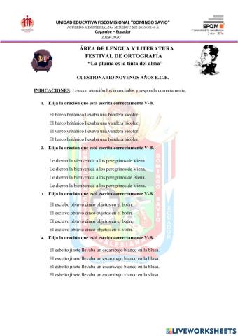 9-Festival Ortografía X.D.