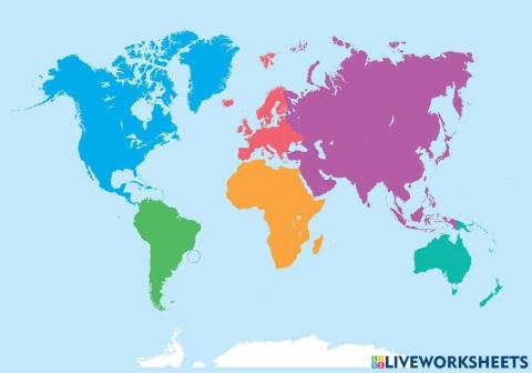 Continent and Oceans