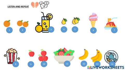 Food. Countable-uncountable