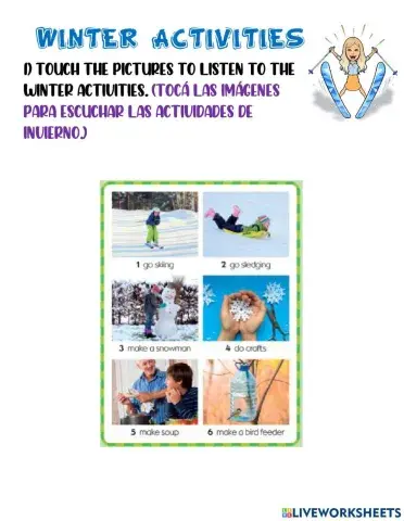 Bright ideas 5 - winter activities