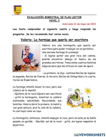 Ficha de Plan Lector