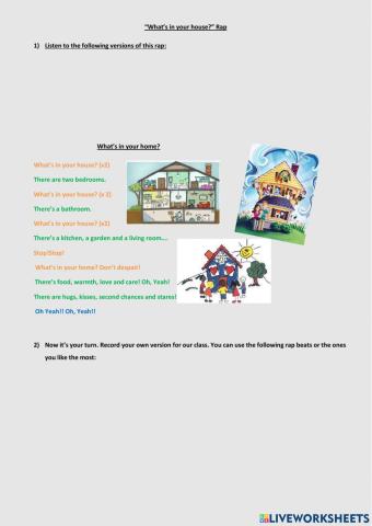 What's in your house rap