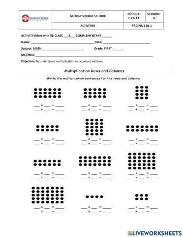 Arrays - Repeated additions