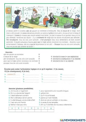 La cause, la conséquence et le but