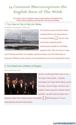 14 Common Misconceptions the English Have of The Welsh