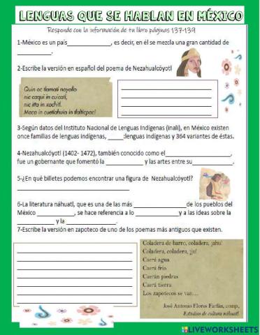 Lenguas que se hablan en méxico