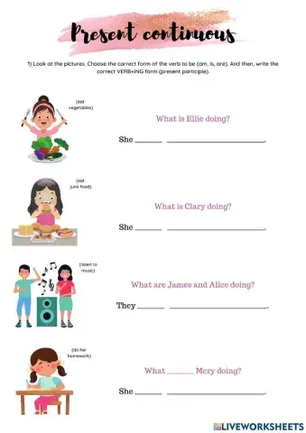 Present Continuous 2