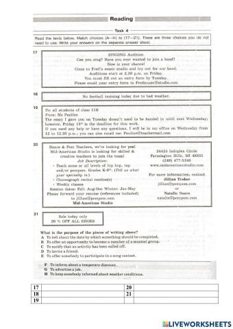 Reading 10 grade 2 sem 2023