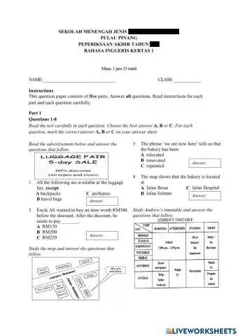 Past Year Questions Paper 1