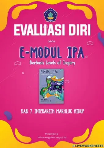 Evaluasi Interaksi Makhluk Hidup