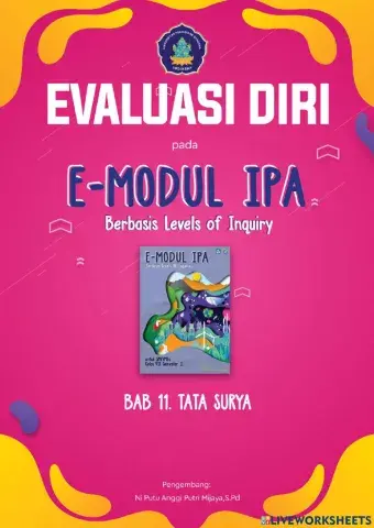 Evaluasi Tata Surya