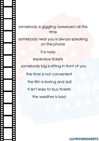 Mary and John go to the cinema