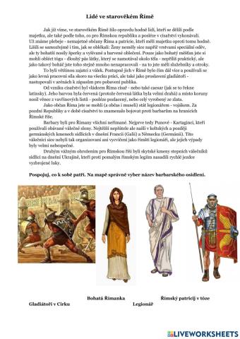 Římská říše - občané a barbaři