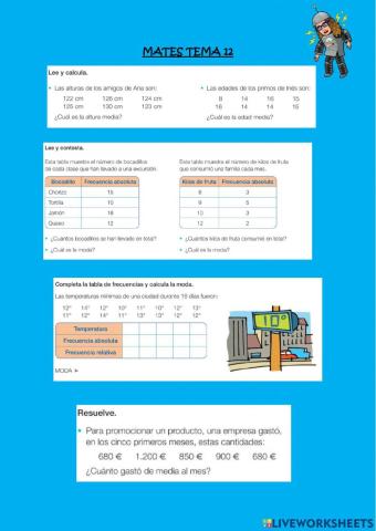 Variables estadística