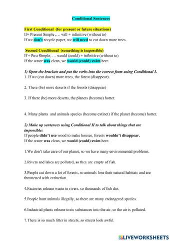 Environment and Conditional 2