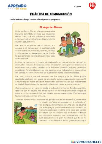 Prueba de comunicación