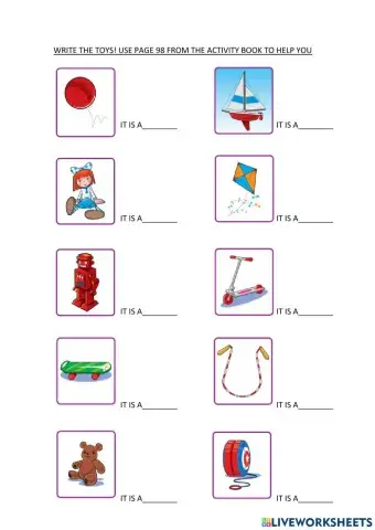 Toys - Bright Ideas 1 - Unit 3