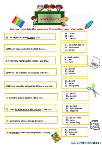 Select School Objects