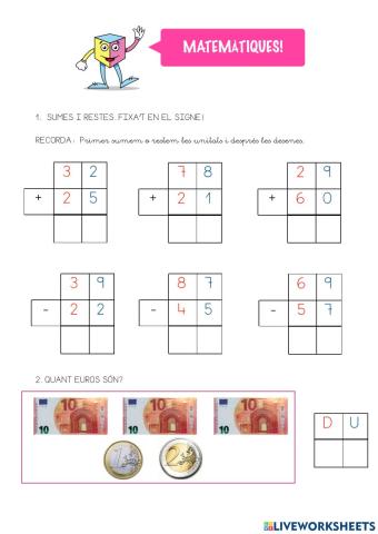 Reforç matmàtiques