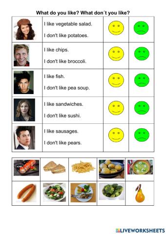 What do you like to eat? 2