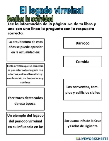 La sociedad Virreinal