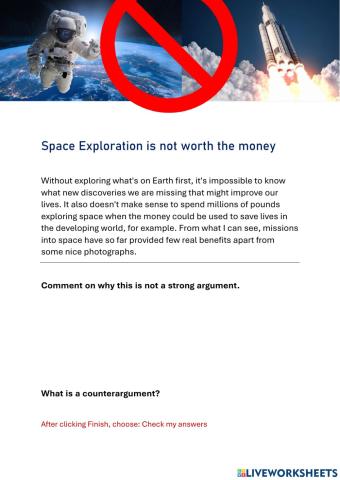 Space Exploration is not worth the money