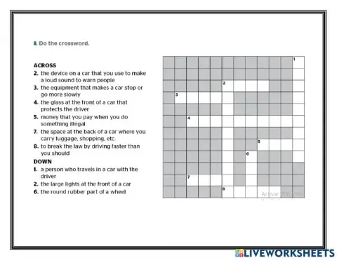 Do the crossword