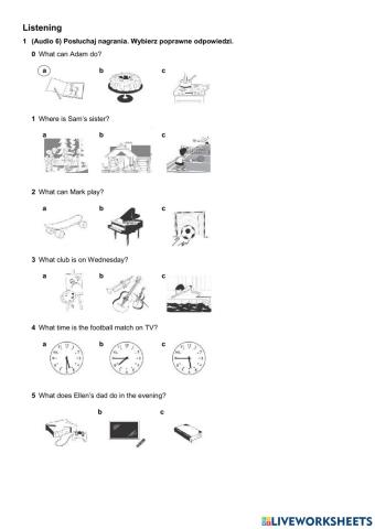 Test Unit 6 - grade 4